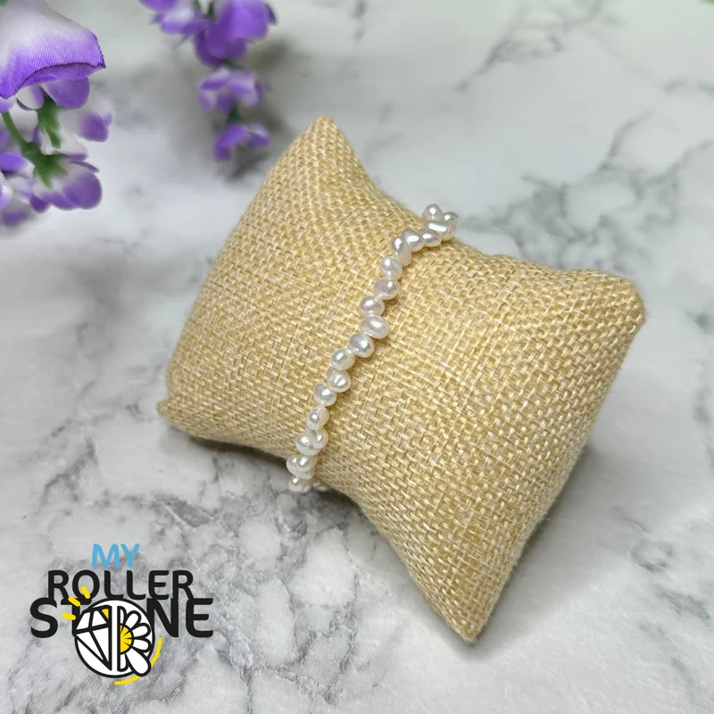 925 Silber Barock-Zuchtperlenarmband