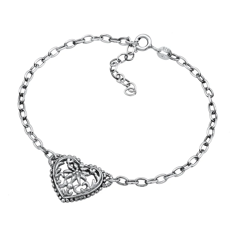 Armband Herz Edelweiss