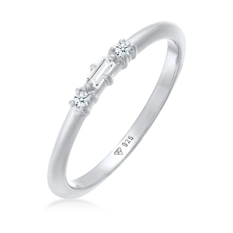 Verlobungsring | Diamant (Weiß, 0.03 ct.)