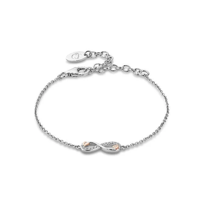 Tree of Life Silver Infinity Bracelet