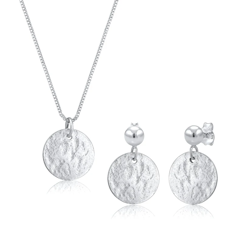 Schmuckset Plättchen Organic