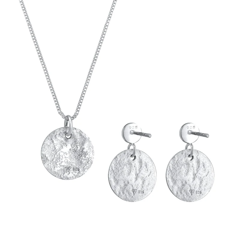 Schmuckset Plättchen Organic