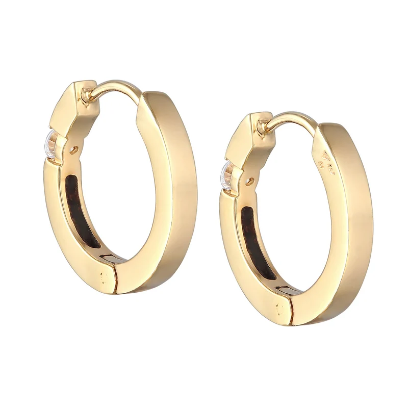 Creolen | Diamant (Weiß, 0.22 ct.)
