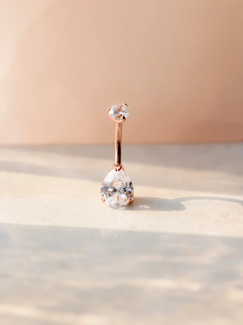 Dreamy Glow Pure Titan Bauchnabelpiercing
