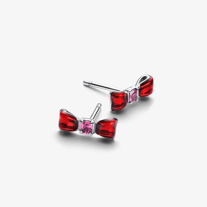 Disney Snow White Bow Stud Earrings