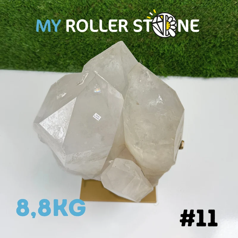 Bergkristall auf Träger #11