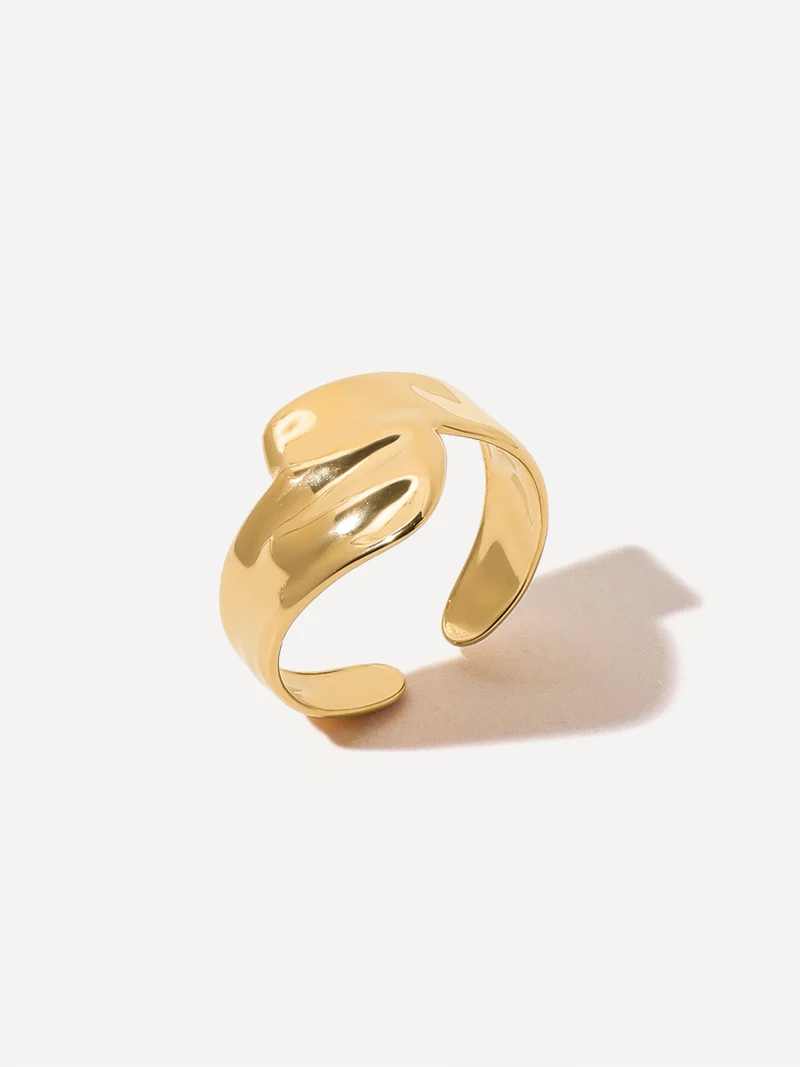 Wind Leaf Ring