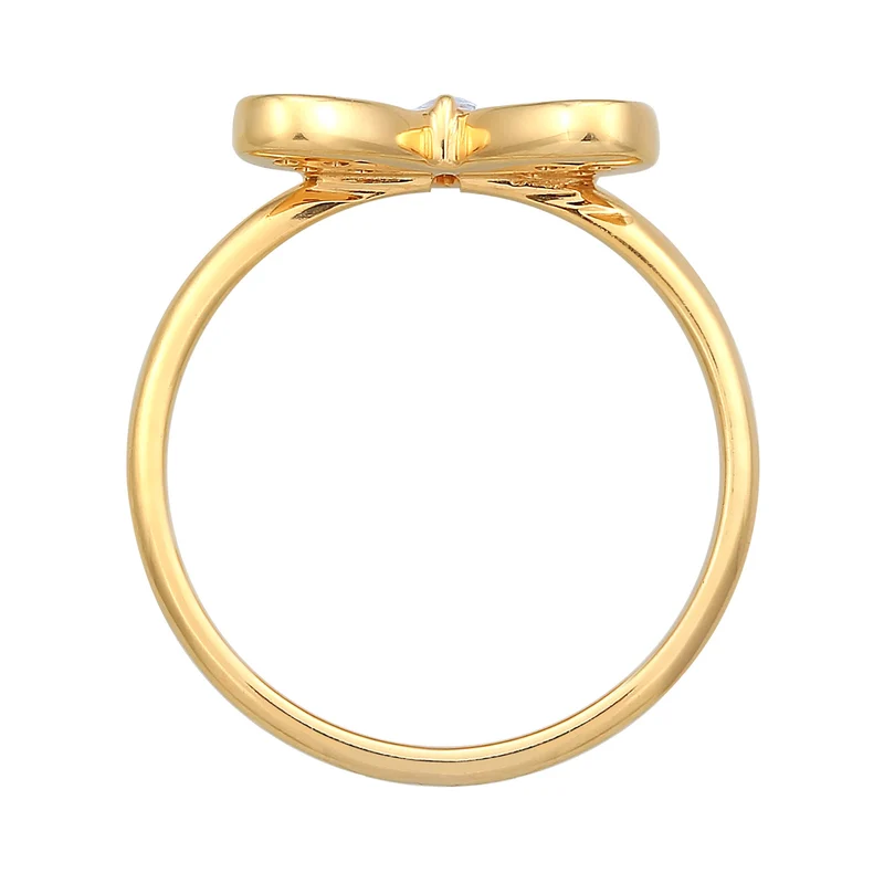 Ring Schmetterling | Zirkonia (Weiß)