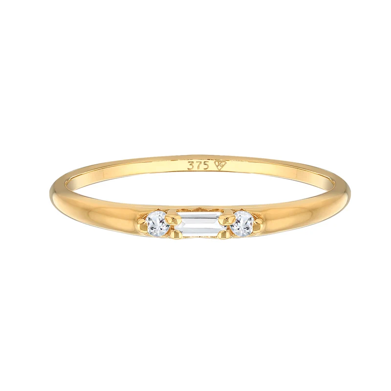 Ring Verlobung | Topas (Weiß)