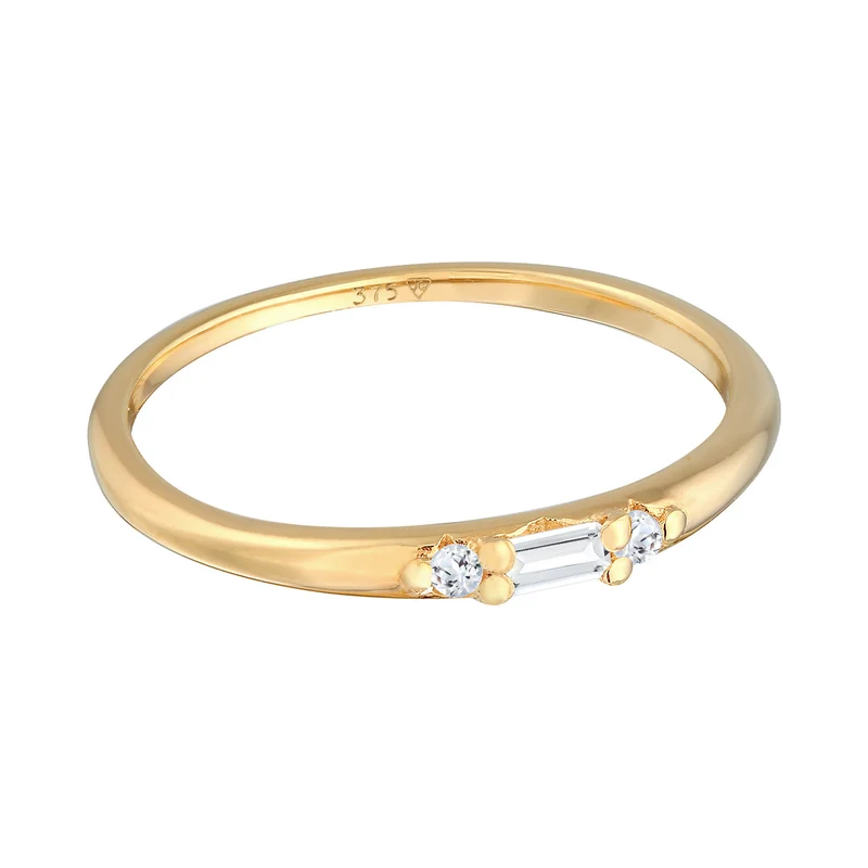 Ring Verlobung | Topas (Weiß)