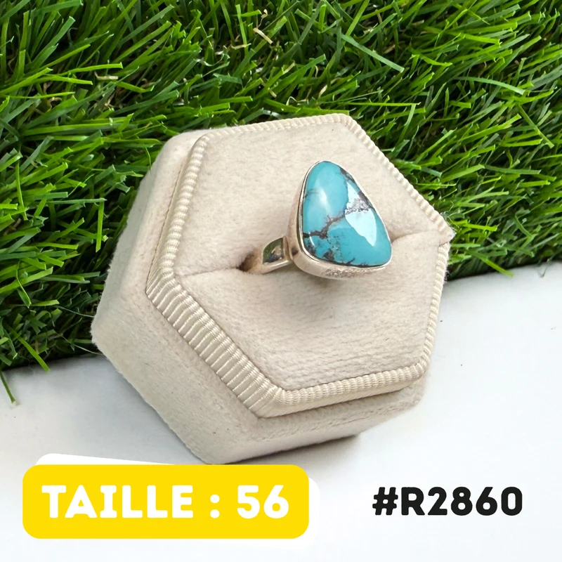 Ring mit tibetischem Türkis #R2860