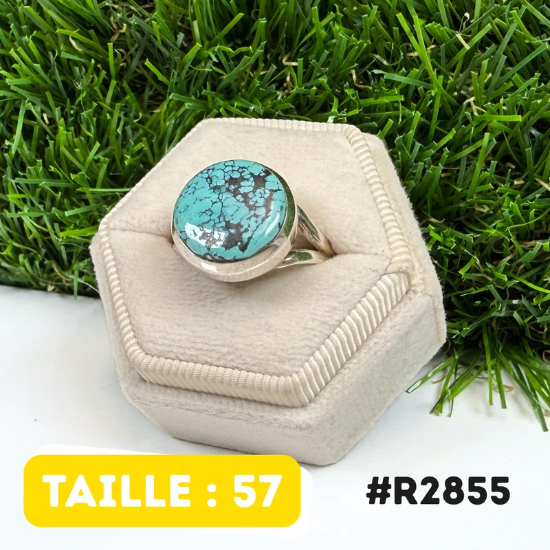 Ring mit tibetischem Türkis #R2855