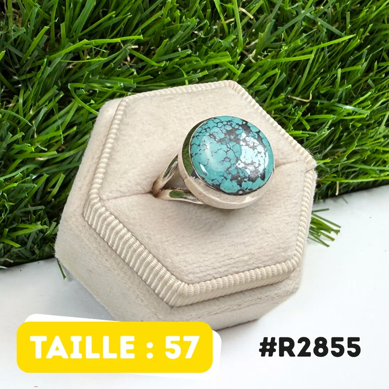 Ring mit tibetischem Türkis #R2855