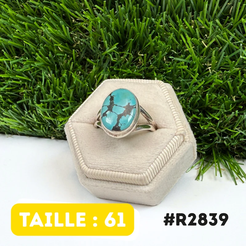 Ring mit tibetischem Türkis #R2839