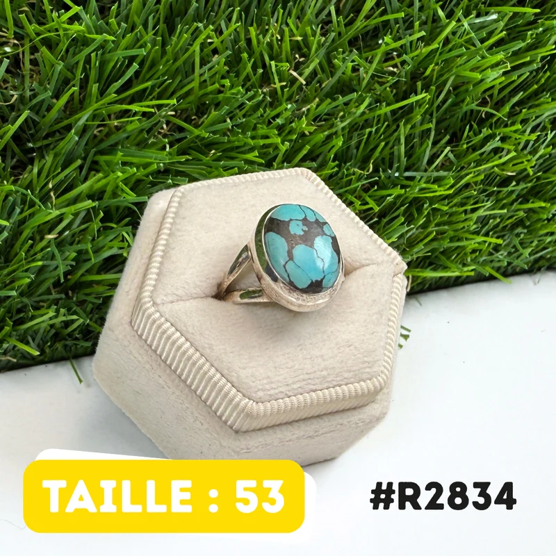 Ring mit tibetischem Türkis #R2834