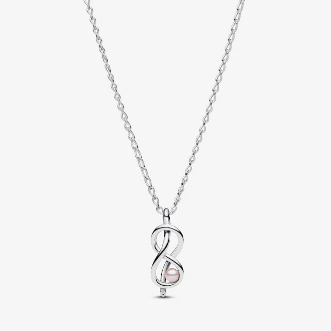 Infinity Knot Collier Necklace, 50cm