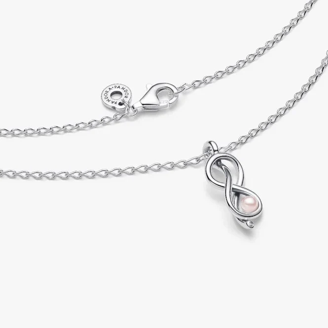 Infinity Knot Collier Necklace, 50cm