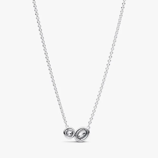 Embracing Halo Necklace, 45cm