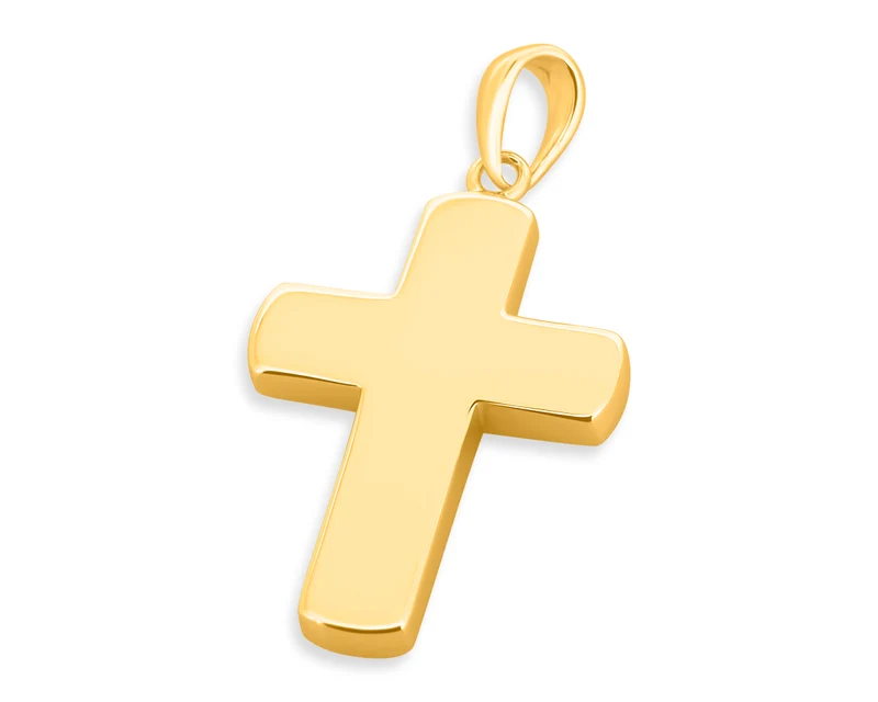 ANHÄNGER KREUZ VERGOLDET, SCHMUCK MIT KREUZ, GOLDKREUZ