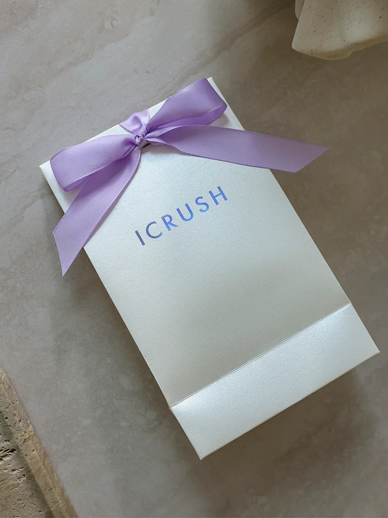 GESCHENKVERPACKUNG-Purple Ribbon