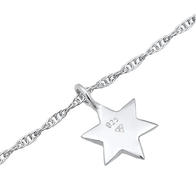 Choker Stern | Opal (Weiß)