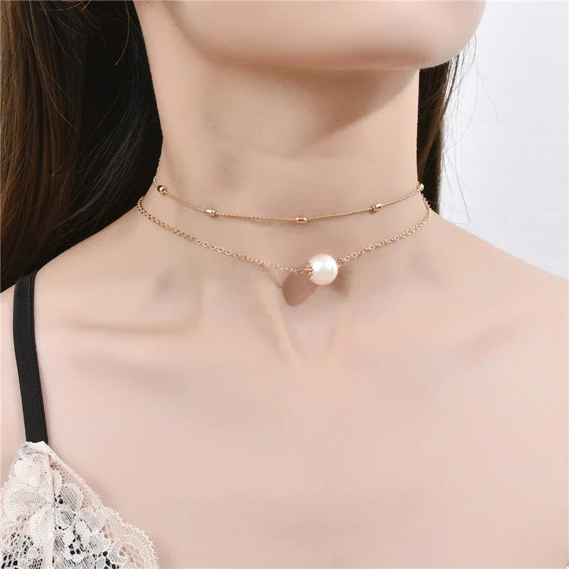 Vintage Layered Chain Halskette