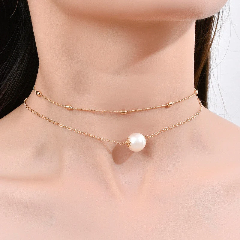 Vintage Layered Chain Halskette