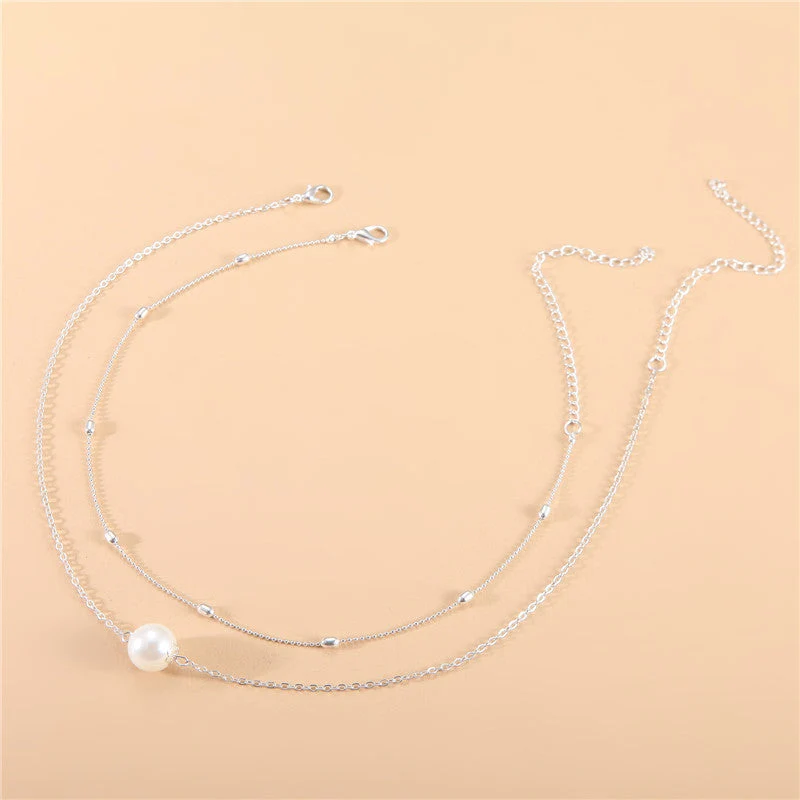 Vintage Layered Chain Halskette