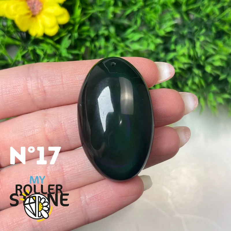 5A Regenbogen-Obsidian-Anhänger (Himmlisches Auge)