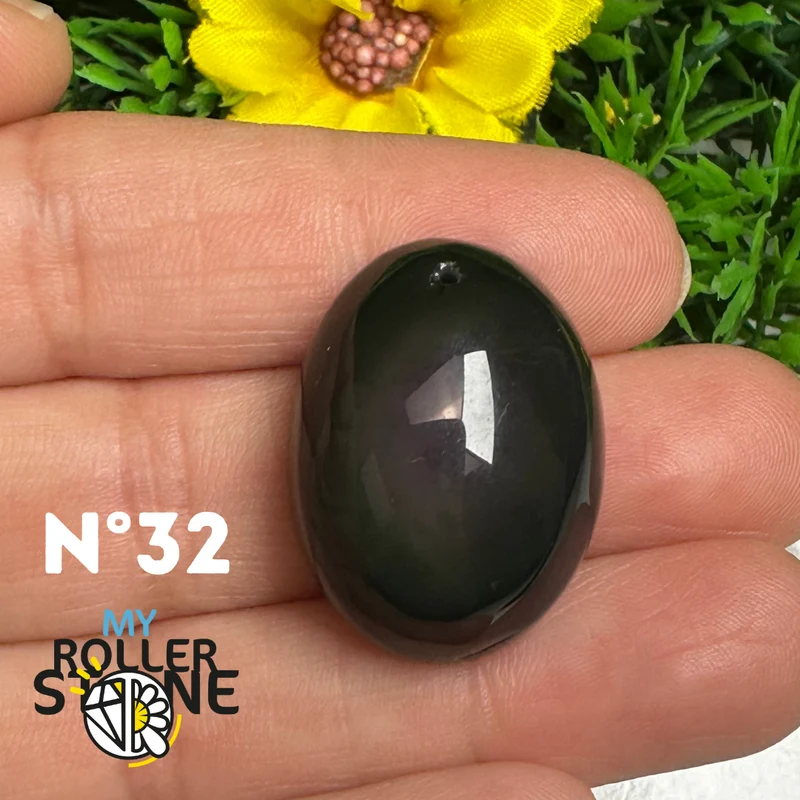 5A Regenbogen-Obsidian-Anhänger (Himmlisches Auge)