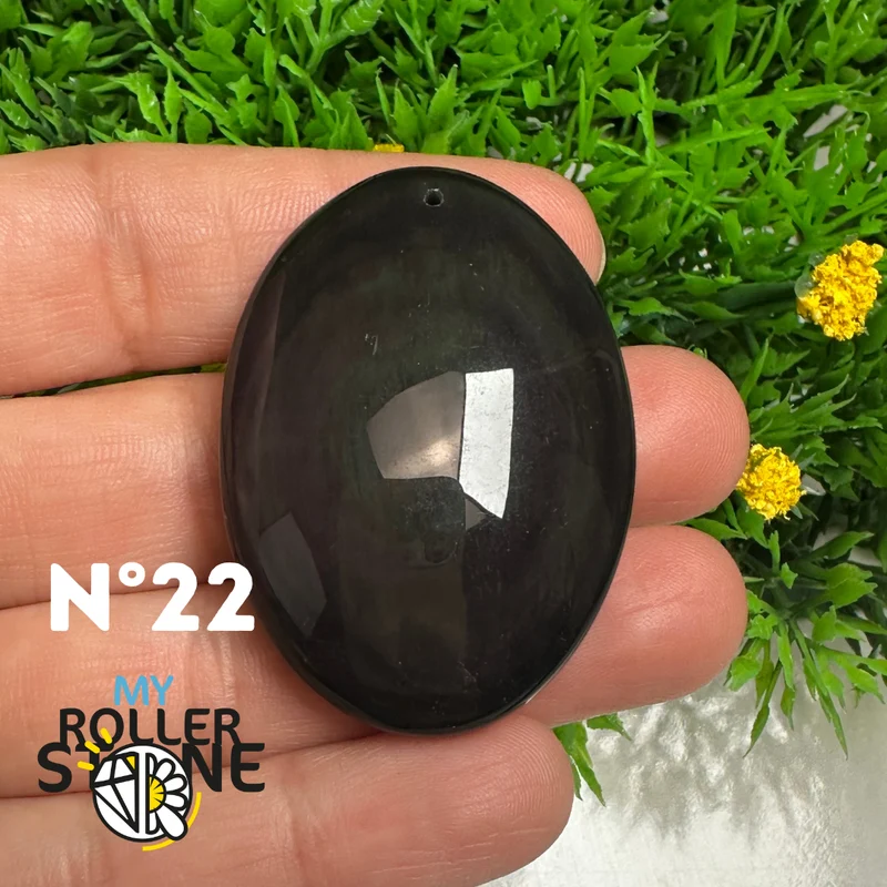 5A Regenbogen-Obsidian-Anhänger (Himmlisches Auge)