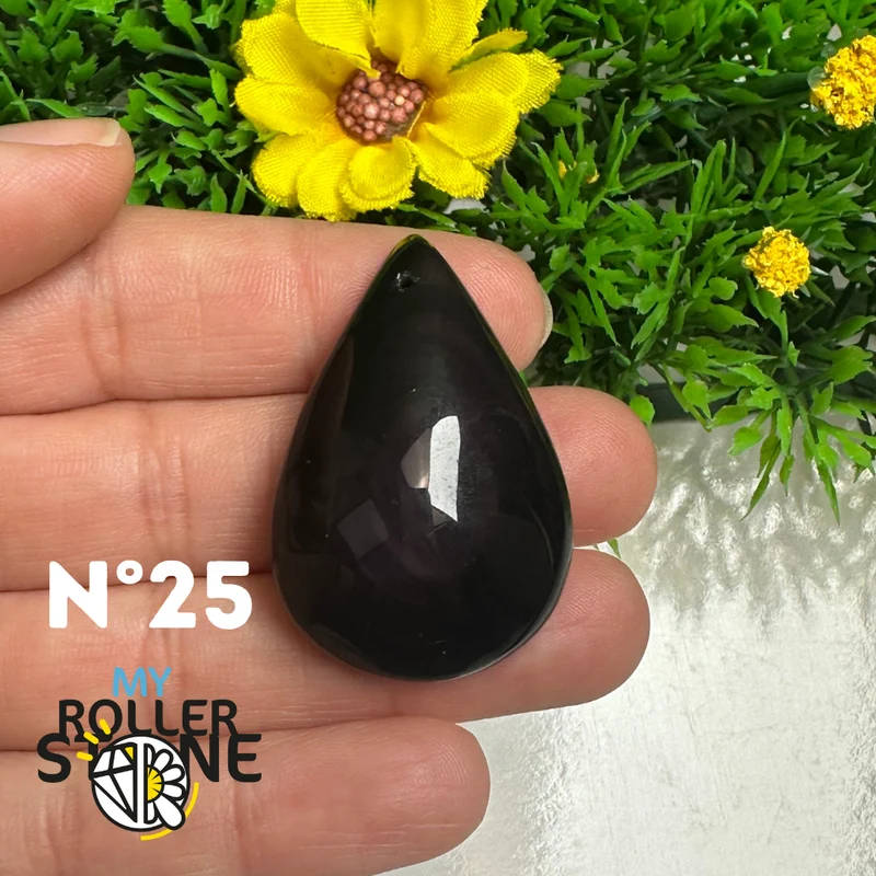 5A Regenbogen-Obsidian-Anhänger (Himmlisches Auge)