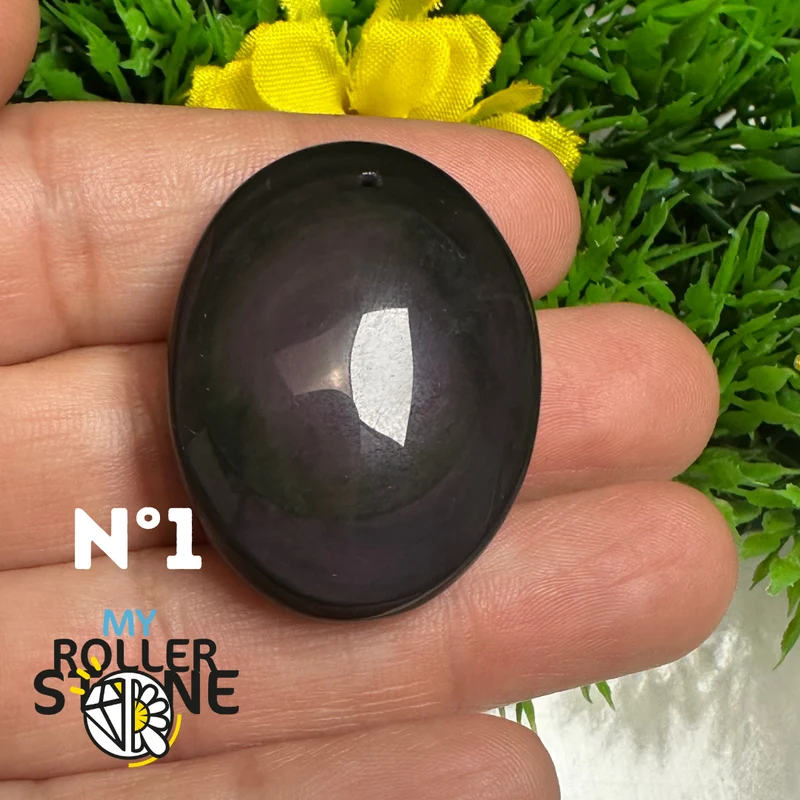 5A Regenbogen-Obsidian-Anhänger (Himmlisches Auge)
