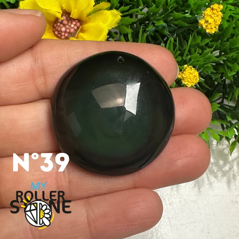 5A Regenbogen-Obsidian-Anhänger (Himmlisches Auge)