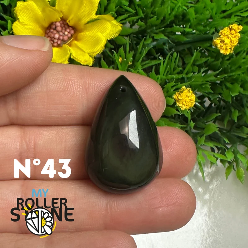 5A Regenbogen-Obsidian-Anhänger (Himmlisches Auge)