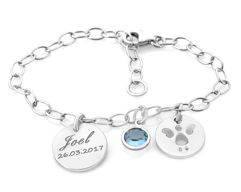 ARMBAND TAUFE 925 SILBER MIT ENGEL TAUFSCHMUCK GRAVUR NAME SILBERARMBAND