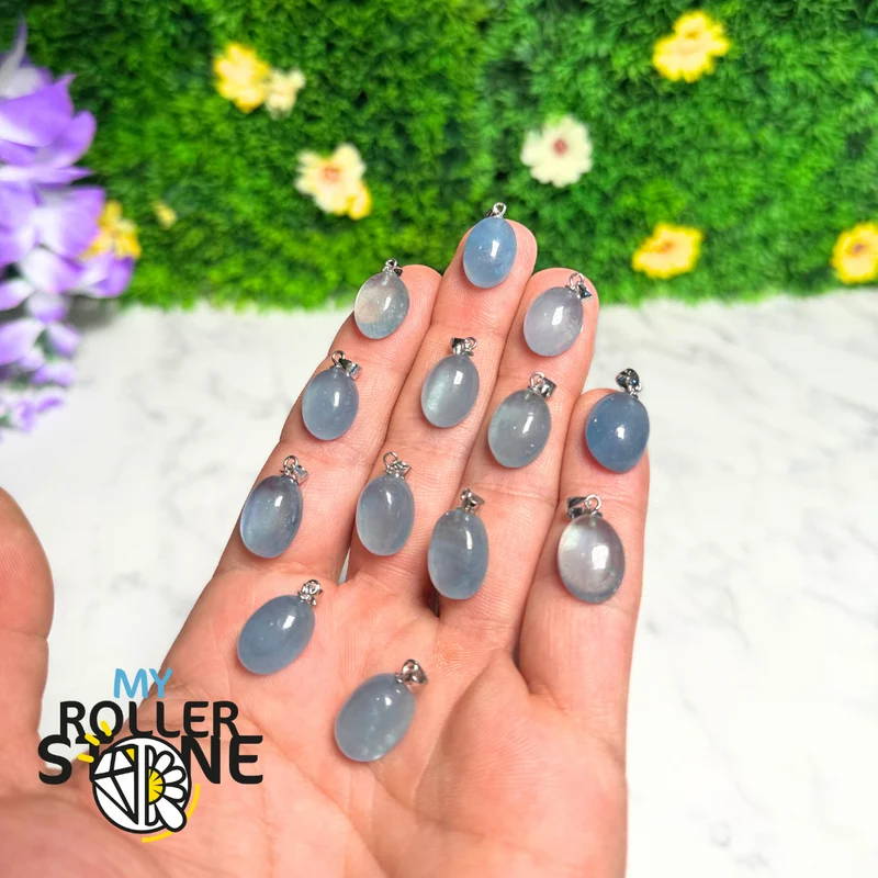 7A Aquamarin Anhänger 925 Silber