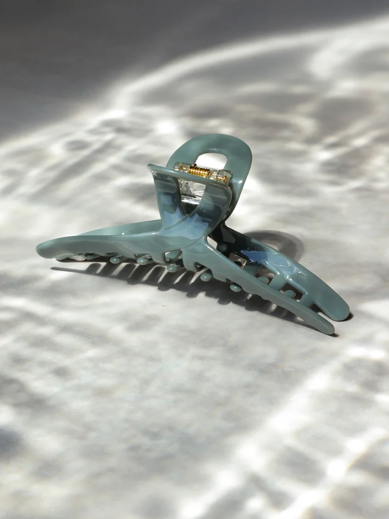 Delightful Haarklammer Grey-green