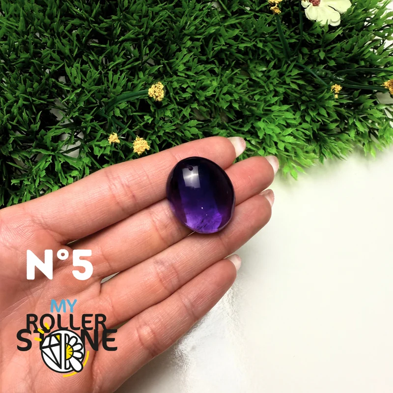 7A Amethyst Anhänger gebohrt
