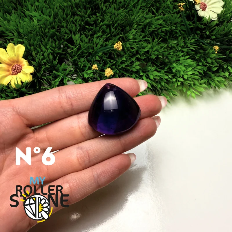 7A Amethyst Anhänger gebohrt