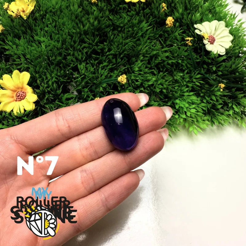 7A Amethyst Anhänger gebohrt