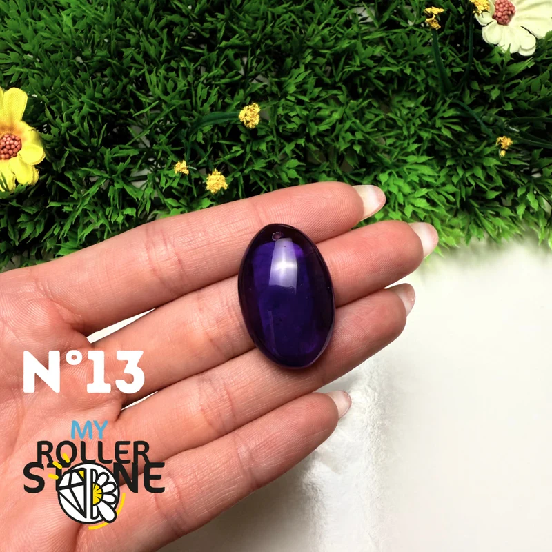 7A Amethyst Anhänger gebohrt