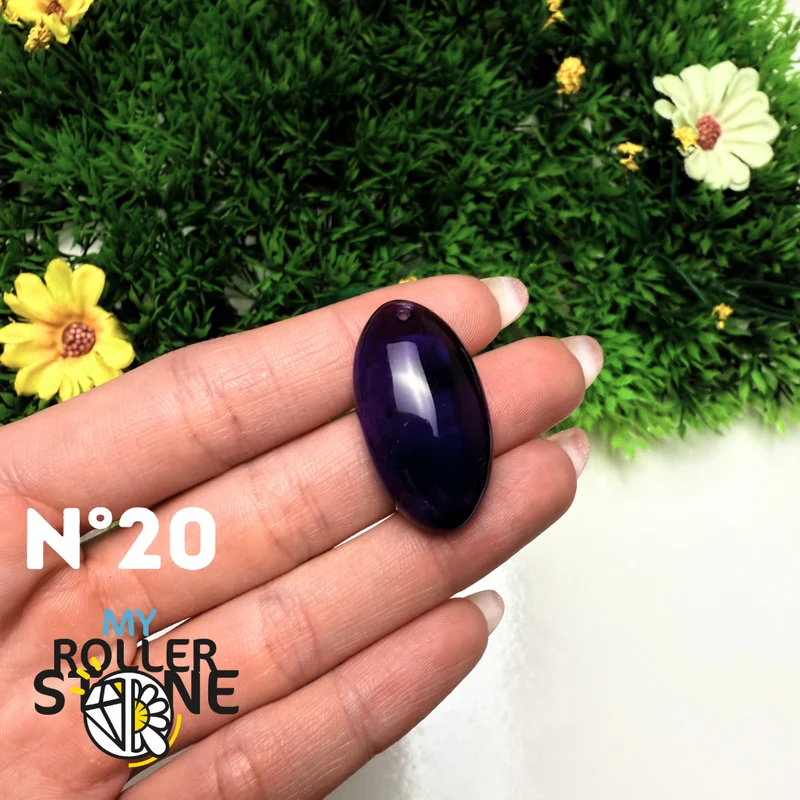 7A Amethyst Anhänger gebohrt