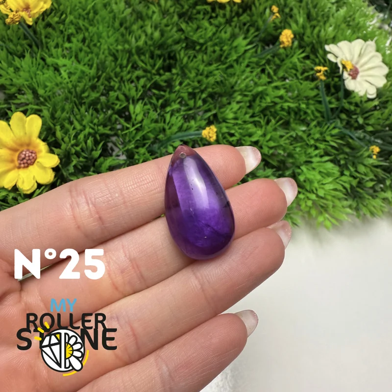 7A Amethyst Anhänger gebohrt