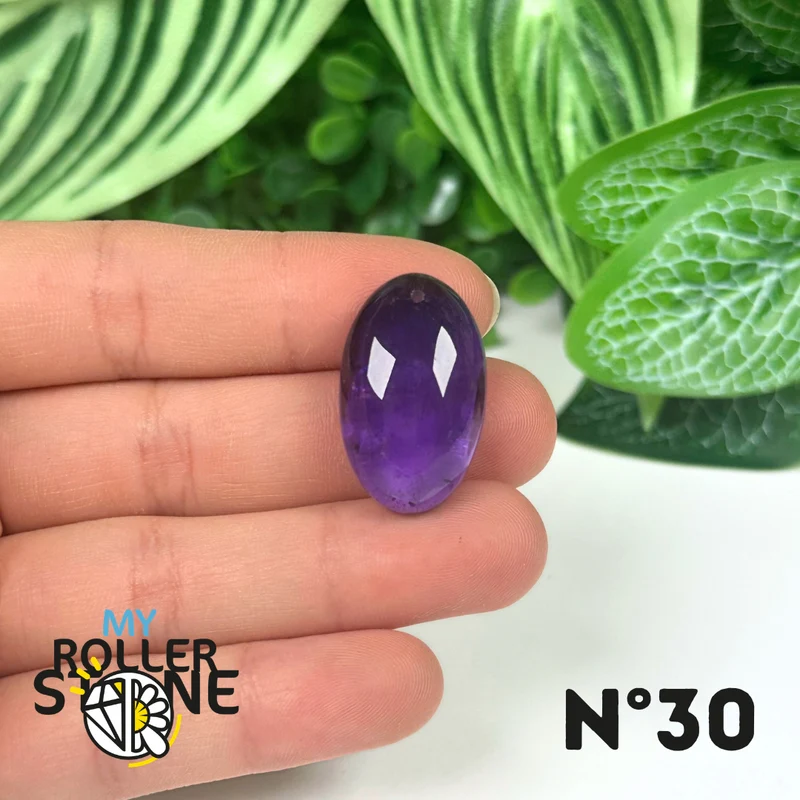 7A Amethyst Anhänger gebohrt
