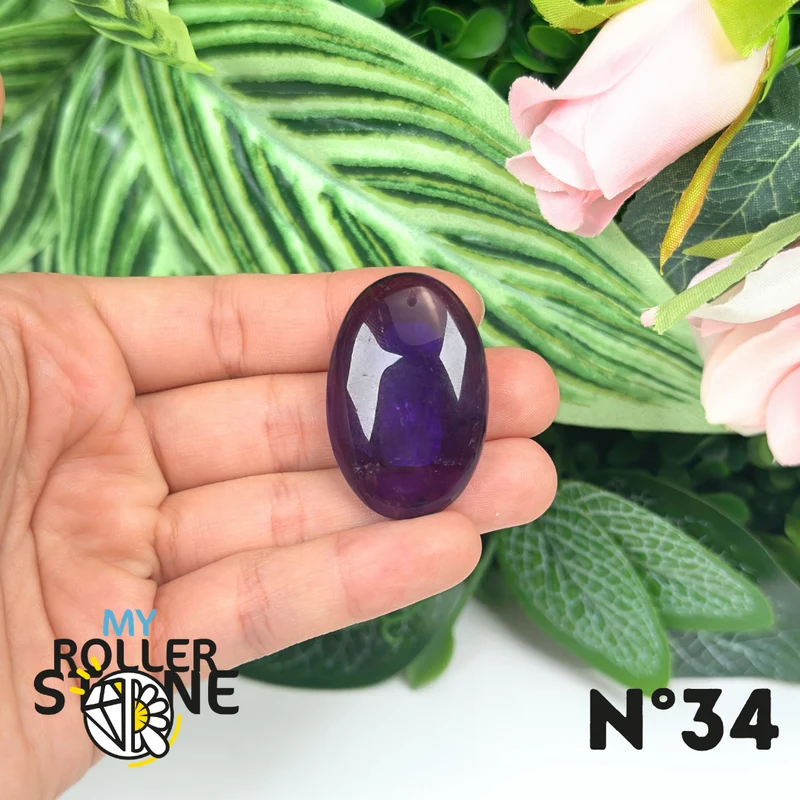 7A Amethyst Anhänger gebohrt