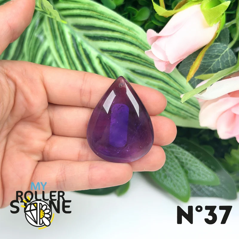 7A Amethyst Anhänger gebohrt