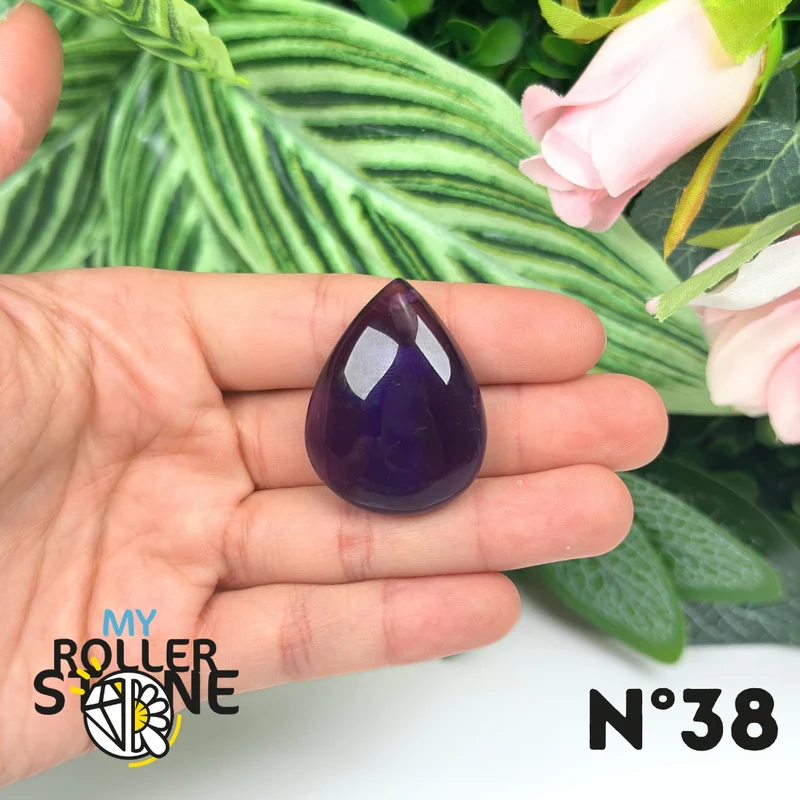 7A Amethyst Anhänger gebohrt