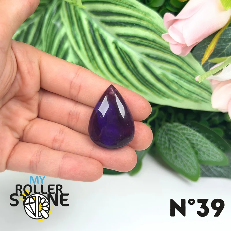 7A Amethyst Anhänger gebohrt