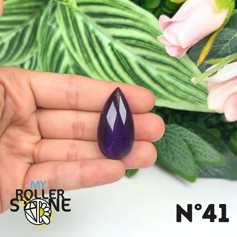 7A Amethyst Anhänger gebohrt